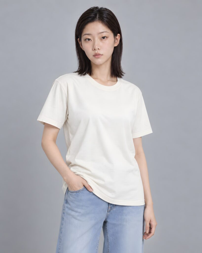 헤비 라운드 스탠다드 면 반팔 (14수)