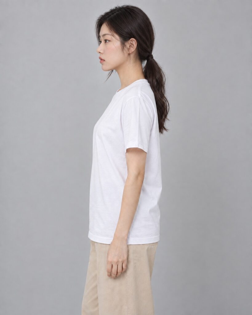 스탠다드 라운드 면 반팔 (17수)