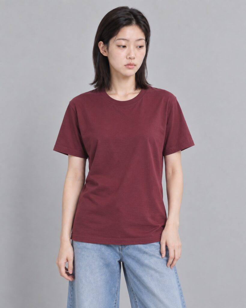 스탠다드 라운드 면 반팔 (20수)