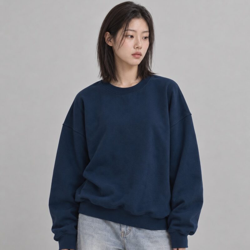 쭈리 오버핏 맨투맨